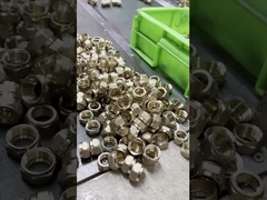 Kompresi Kuningan Pex Crimp Fittings Dibongkar Untuk Pex Multilayer Pipe Air