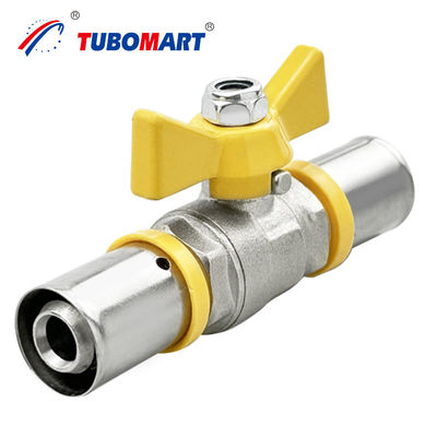 Polyethylene Aluminium Press Pex Gas Pipe Fittings Fitting Koneksi Tekanan