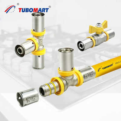 Perlengkapan Press Pipes PN20 yang disesuaikan untuk pipa Pex Al Pex