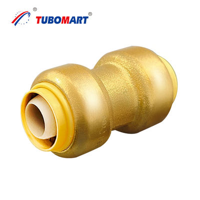 Nikel Plated Pex Push Fittings Push Fit Fitting Pex Quick Connect Fittings
