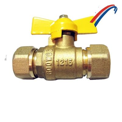 ODM Performa Tinggi Kuningan Gas Valve Commercial 1/2 In Gas Ball Valve