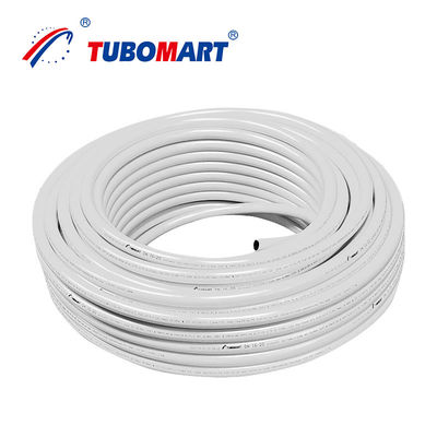 White Hydronic Heating Pex AL Pipe 1/2 Inch 3/4 Inch 1 Inch tahan korosi