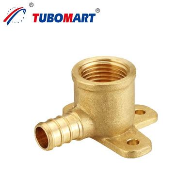 Perlengkapan Pipa Crimp Kuningan Konektor Pipa Pex Untuk Sistem Pasokan Air