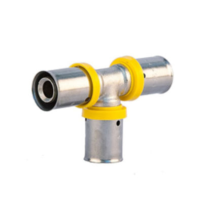 CW602N Fittings Press Connection untuk pipa GAS PEX AL PEX Bersertifikat ISO 9001 / ISO17484