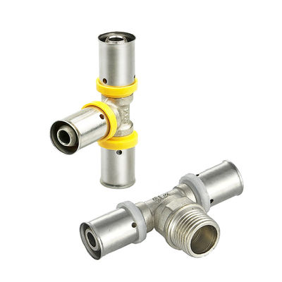 Fittings GAS Pipes Press CW614N - untuk pemasangan pipa air yang mudah ISO 9001 Bersertifikat OEM/ODM