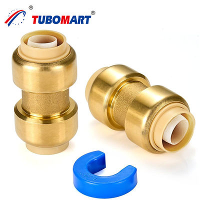 cUPC NSF CSA Disetujui Push In Fittings untuk PEX COPPER CPVC yang terbuat dari bahan C46500
