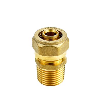 Fittings Pex Straight Elbow Tee Cross yang disertifikasi untuk sistem air