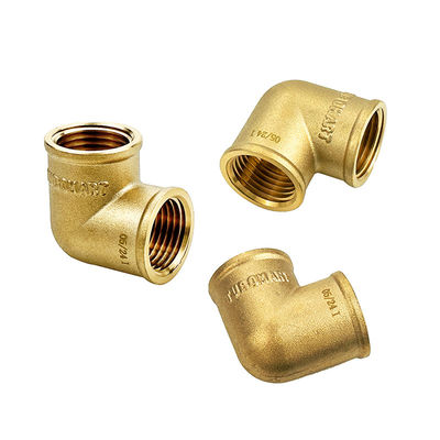 Pabrik Grosir Full Brass Wanita Elbow Fitting Sliding Fitting Untuk Pipa Pipa Pipa Air
