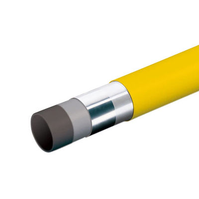 OEM ODM Kuning 16-32mm Panas Lantai Multilayer Al PEX Pipe Komposit PEX Pipe Gas