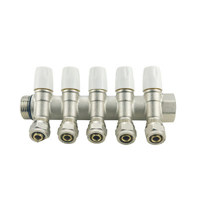 230V Voltage Brass Pex Distribution Manifold dengan Desain dan Kinerja Tahan Air