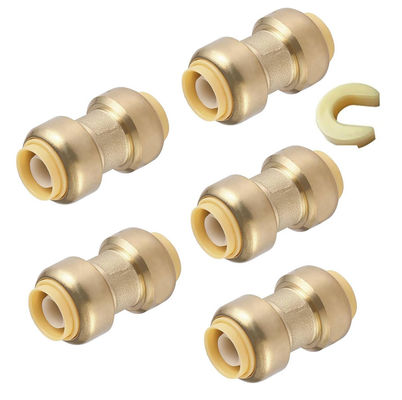 Fittings gigitan hiu pipa dan katup Quick Connection Fittings bebas timah Cina Kuningan dan Tembaga PEX AL PEX Push Fit Fittings