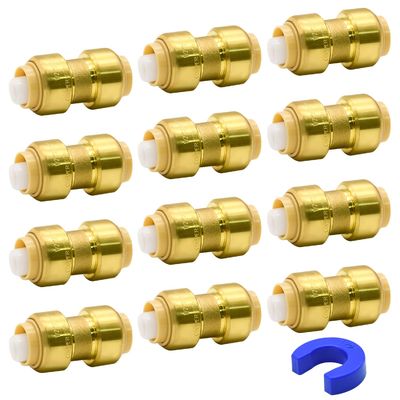 Perlengkapan Push-in Pex yang disesuaikan gigitan hiu untuk Tembaga Pex Al Pex Pipa sistem air ISO Bersertifikat dan ODM