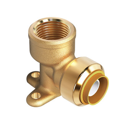 Fittings Push Pex Removable Pipa Pembuatan Cepat Fittings gigitan Kuningan sama Kopling Konektor Pushfit Fitting untuk pipa air Pex