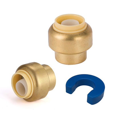 Tubomart Pemanasan Lantai Pex Push In Fittings PEX-AL-PEX Kompatibilitas dengan Push To Connect Connection