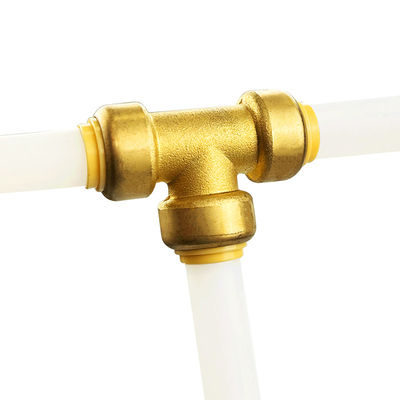 Lead Free Brass Push Fit Fittings Coupling Pipe Connector Brass Threaded Fitting Adapter Australia Amerika Serikat Standar