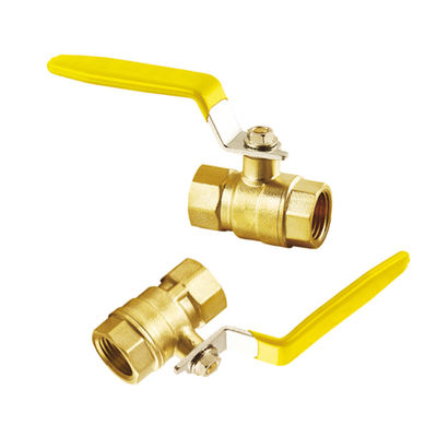Sertifikat CE China Gas Valve Manufacturer Durable 1/2 1/4 3/8 Inch Pn20 Female Thread Brass Gas Appliance Ball Valves