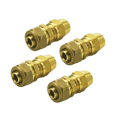 Tubomart Brass Jerman Quick Fitting Wanita Sekrup Sekrup Kompresor Pipa Gas Tembaga Fitting Pneumatic Fitting
