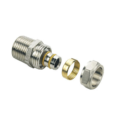 OEM Thread Type NPT/BSP PEX Press Fittings untuk Meter Gas Meter Konektor Wanita Pria