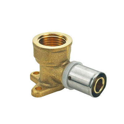 Kompresi pipa air untuk pipa Pex Al Pex yang disesuaikan dan pipa Pex Fitting untuk sistem pemanas