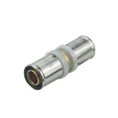 Customized Support OEM Pex Press Fittings untuk Pex Al Pex Pipe And Pex Pipe Natural Brass Warna dan Disesuaikan Untuk sistem pemanas lantai