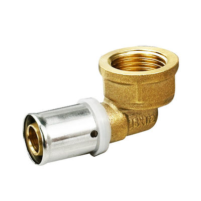OEM Mudah Untuk Menginstal Fittings Pex Press dengan ODM dan ISO90001 Sertifikasi untuk sistem air gas
