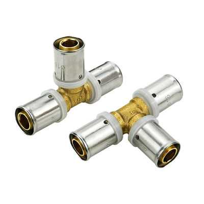 Aluminium berkualitas tinggi pipa Fitting pipa bawah pemanas lantai Fitting Pex Al Pex Fitting