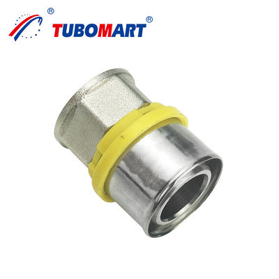 Fittings Press Kuningan 1/4-4 'Ukuran Untuk Sistem Gas Alam TH Tipe Untuk Sistem Gas