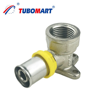 Pex Al Pex Press Fittings TH Tipe ODM Disesuaikan Dengan Sertifikasi ISO9001 2015 Untuk Gas
