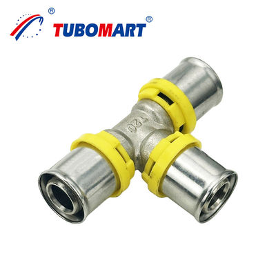 Pipa pipa pipa pipa pengelasan tembaga jenis TH 20mm 32mm 40mm Press Casting Fitting