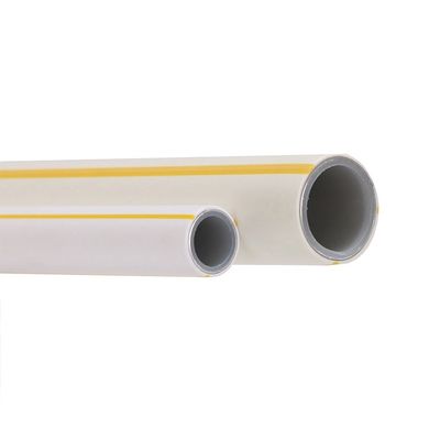 Pex Al Pex Pipe Untuk Sistem Gas Multilayer Aluminium Plastik PEX Pipe 20mm 32mm Putih Kuning Warna Pemanasan Lantai PEX Al PEX Pipe
