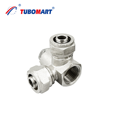 Fitting Sambungan Cepat Pex AL Pex yang Disesuaikan untuk Instalasi Pipa yang Tahan Lama dan Tahan Lama Bersertifikasi ISO 9001/9002