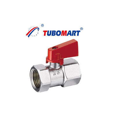 Kontrol Udara Gas Air Minyak Suhu Normal Manual Umum Mini Katup Bola Kuningan Katup Bola Gas Cina BSP/NPT